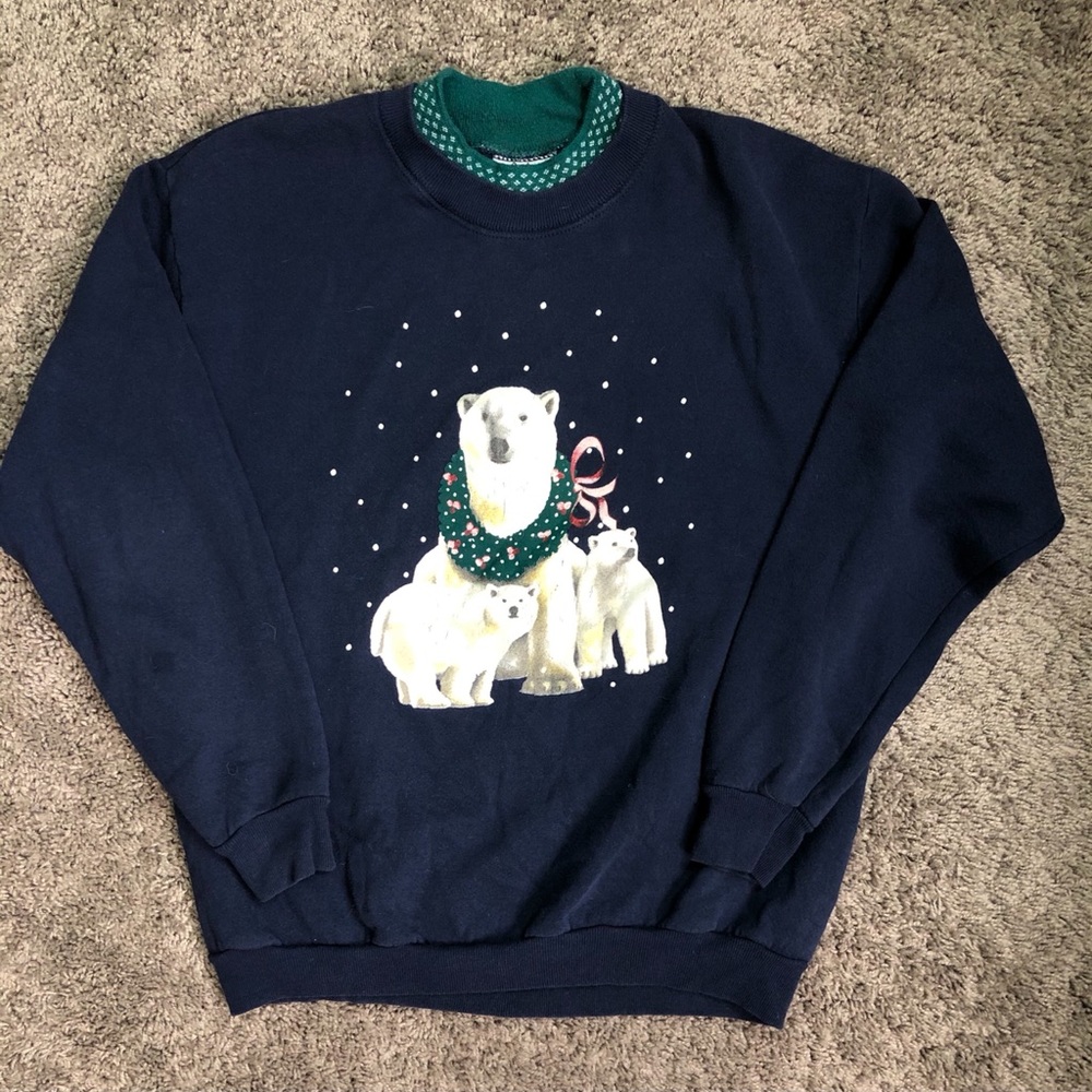 Vintage Gopher Sport Christmas Sweater!